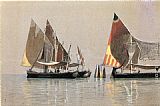 William Stanley Haseltine Italian Boats, Venice painting